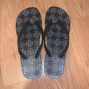 Tory Burch flip flops size 8